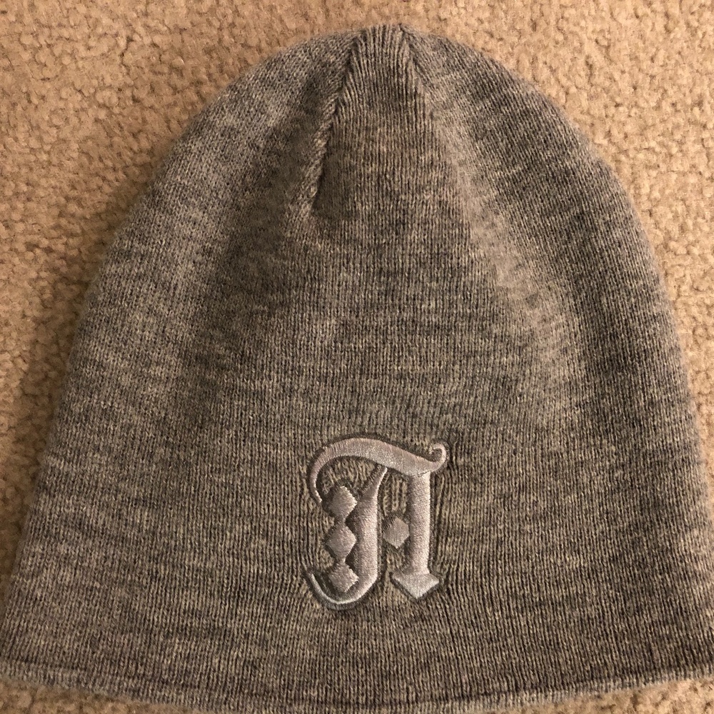 Athletics Skateboarding Beanie Grey Reversible